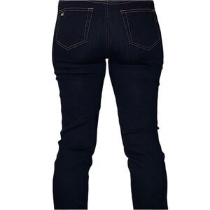 NWT MICHAEL KORS Skinny Jeans Front Gold Buttons Closure